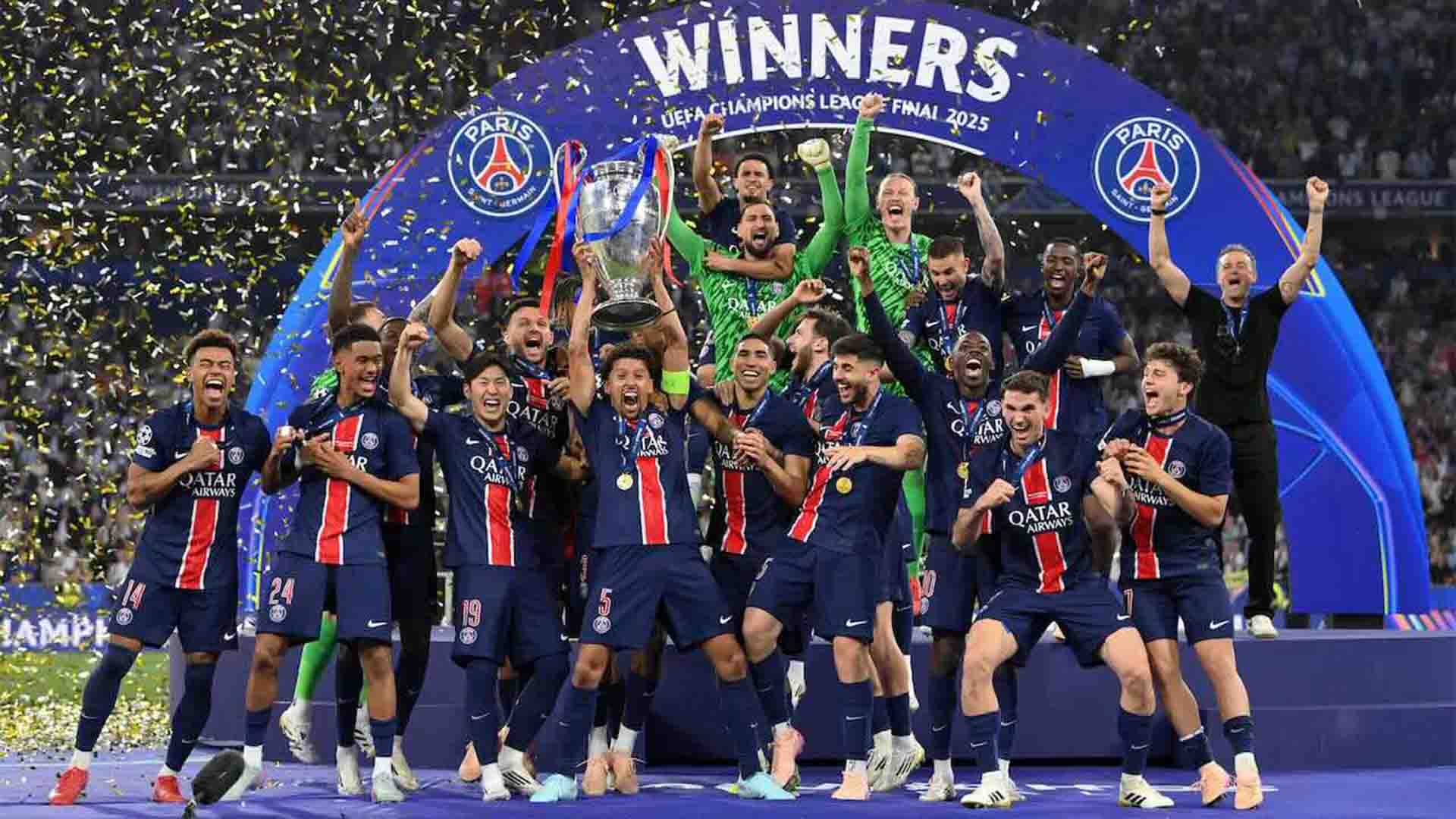 PSG Juara Champions League usai Bantai Inter Lima Gol Tanpa Balas