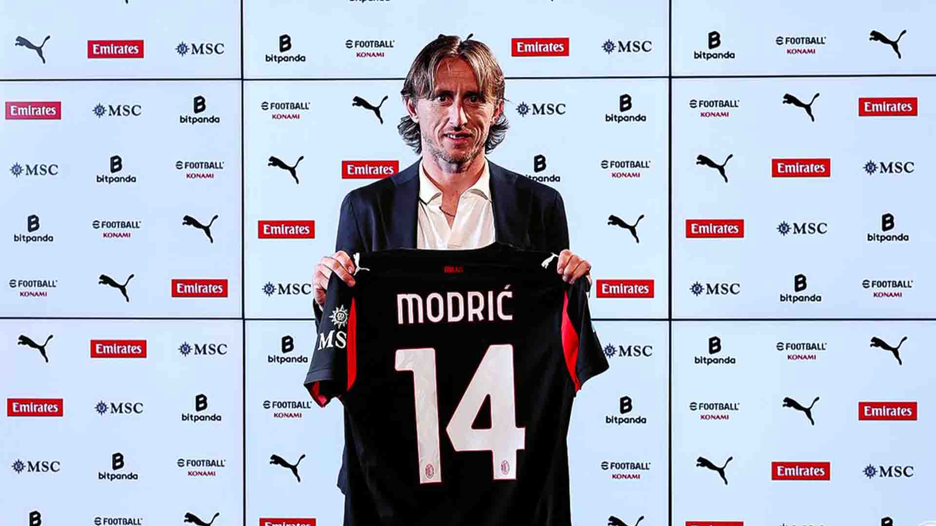 Luka Modric Resmi Berbaju AC Milan