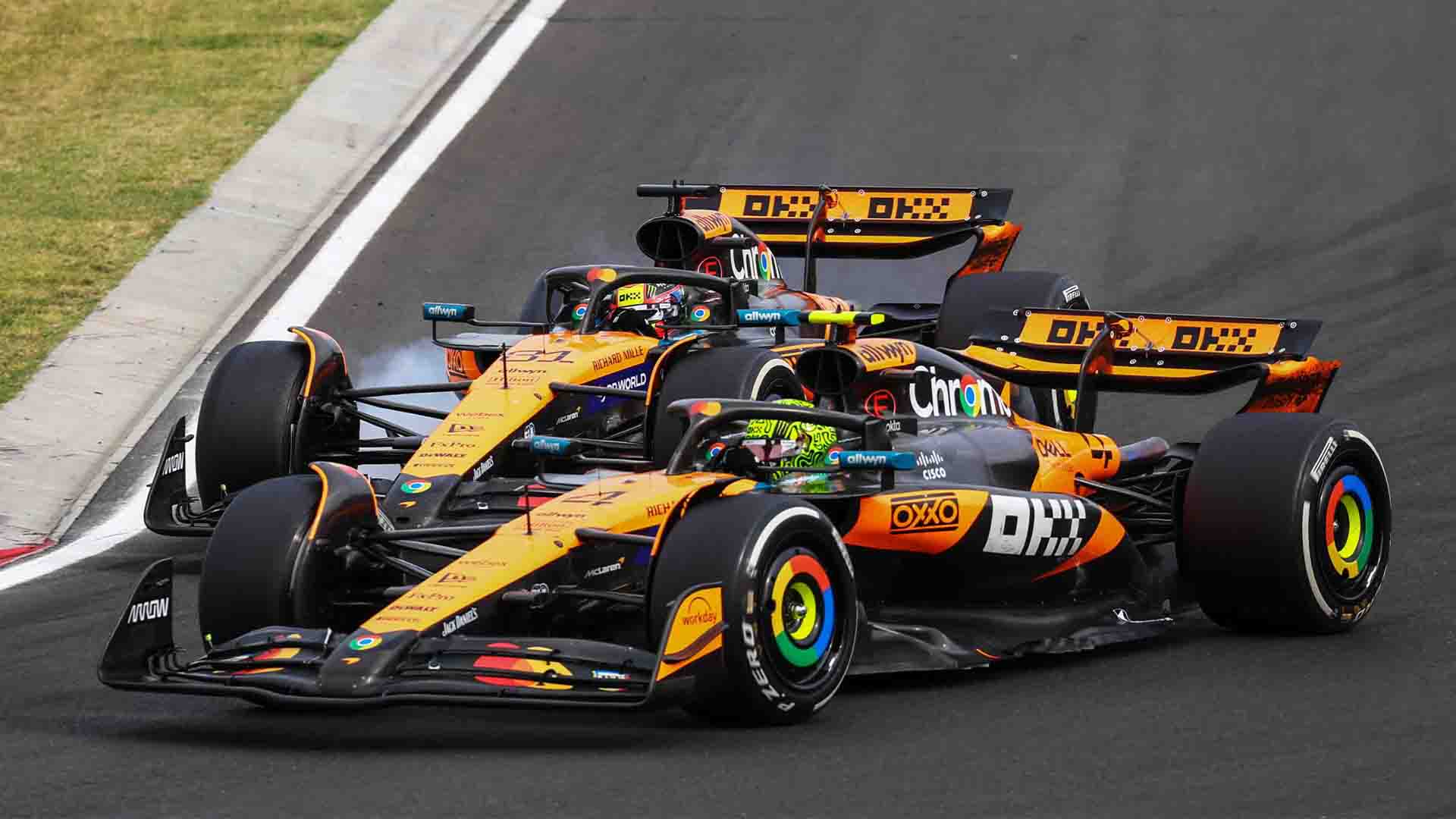 Norris Menangkan GP Hungaria, Piastri dan Russell Podium