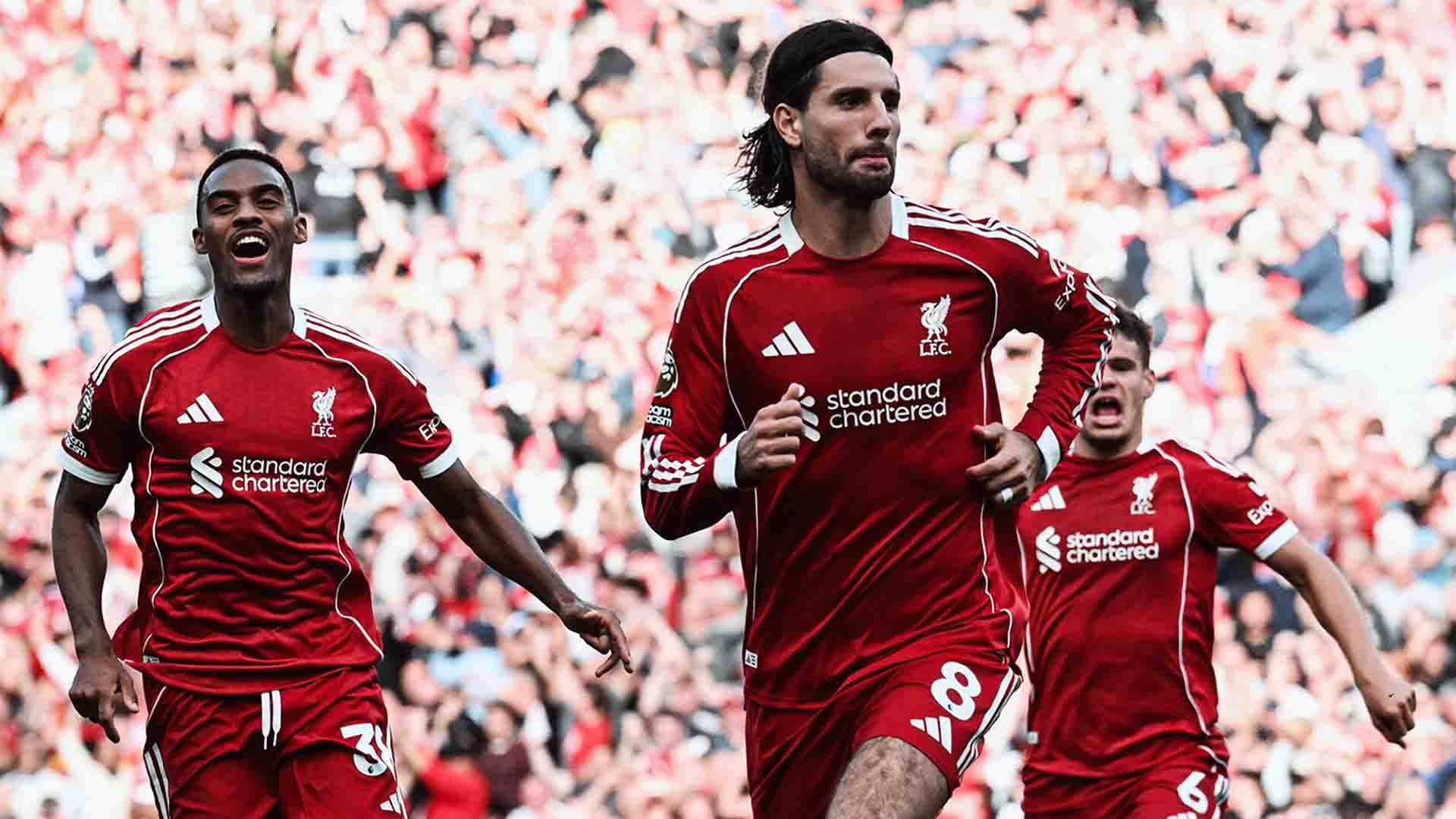 Gol Spektakuler Szoboszlai Beri Liverpool Kemenangan Dramatis atas Arsenal