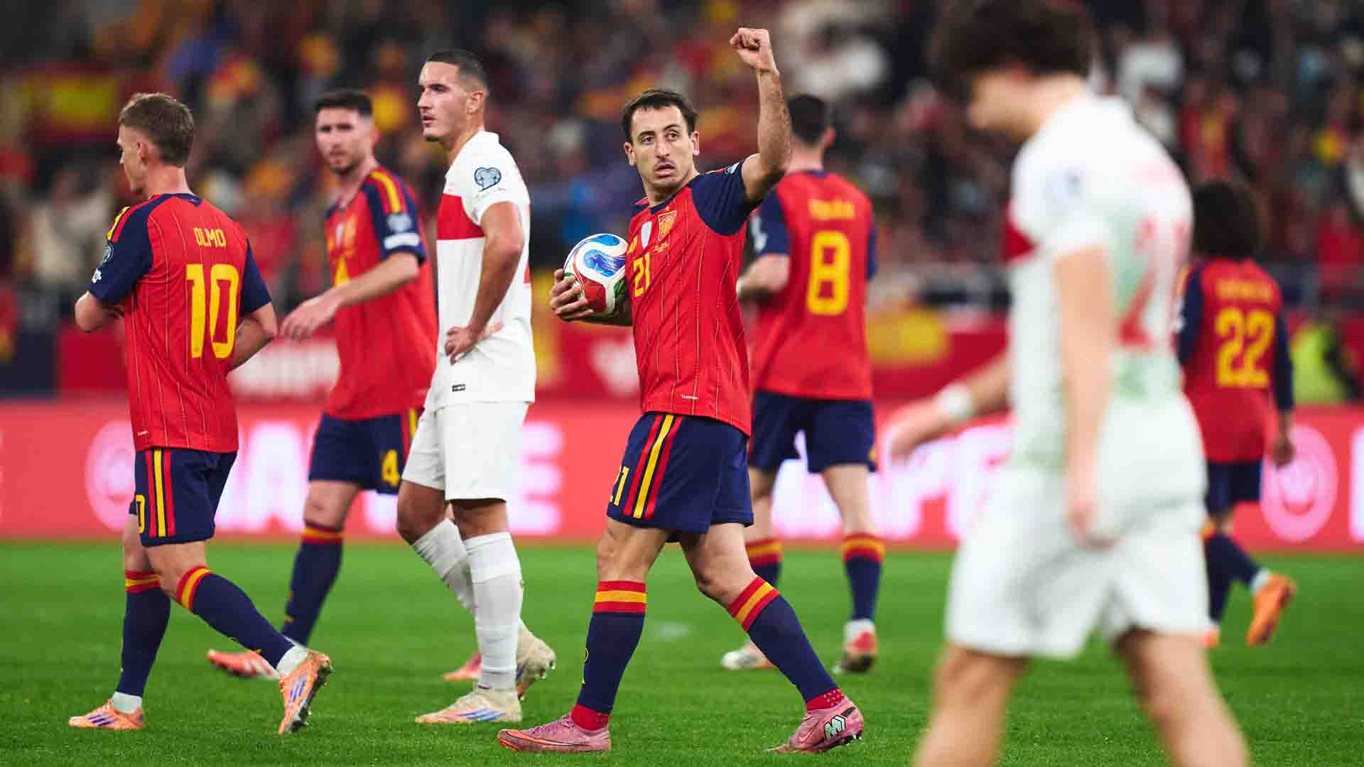Meski Ditahan Imbang Turki 2-2, Spanyol Lolos Otomatis ke Piala Dunia 2026