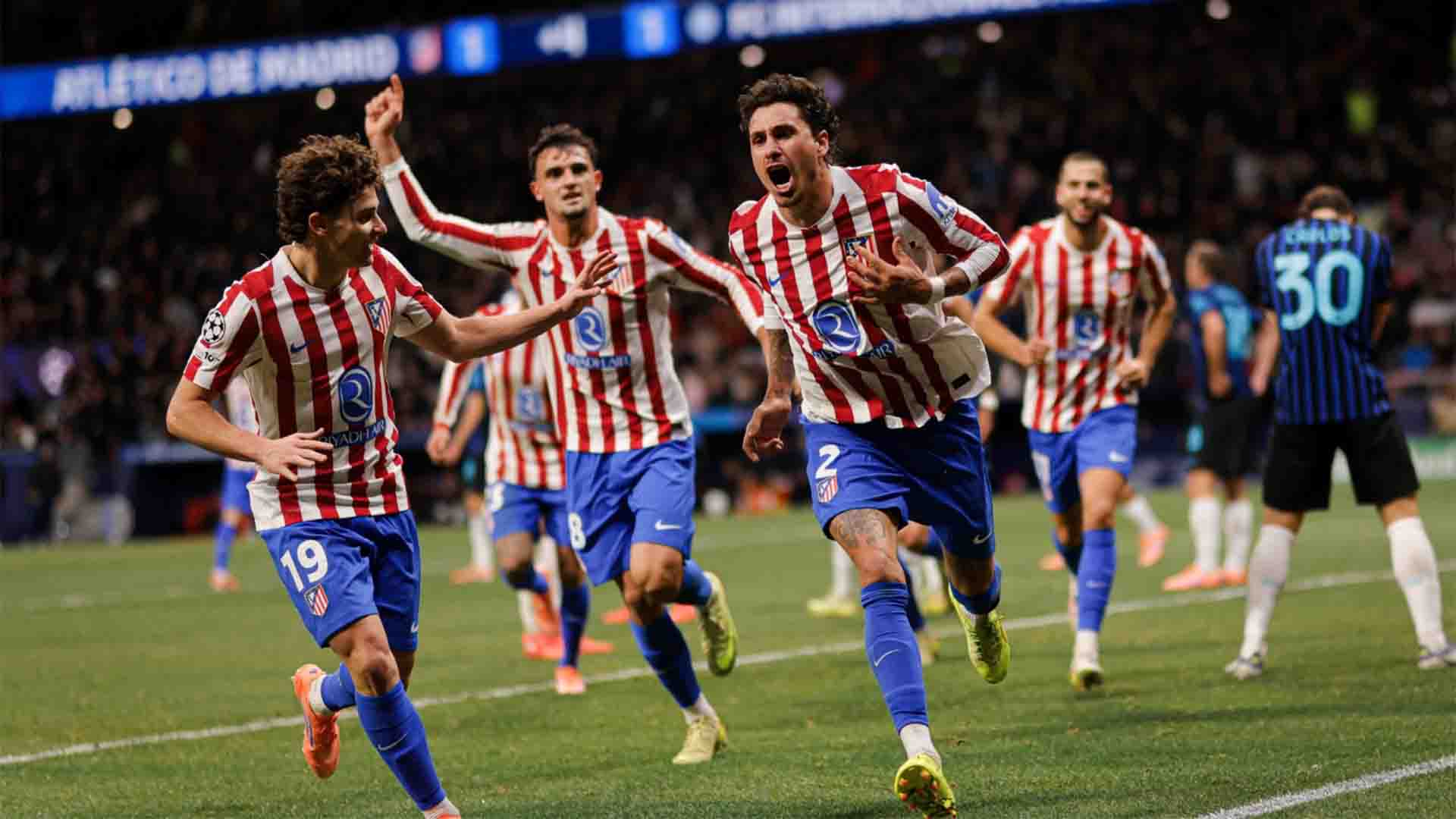 Atletico Menang 2-1, Gol Menit Akhir Giménez Hentikan Rekor Sempurna Inter