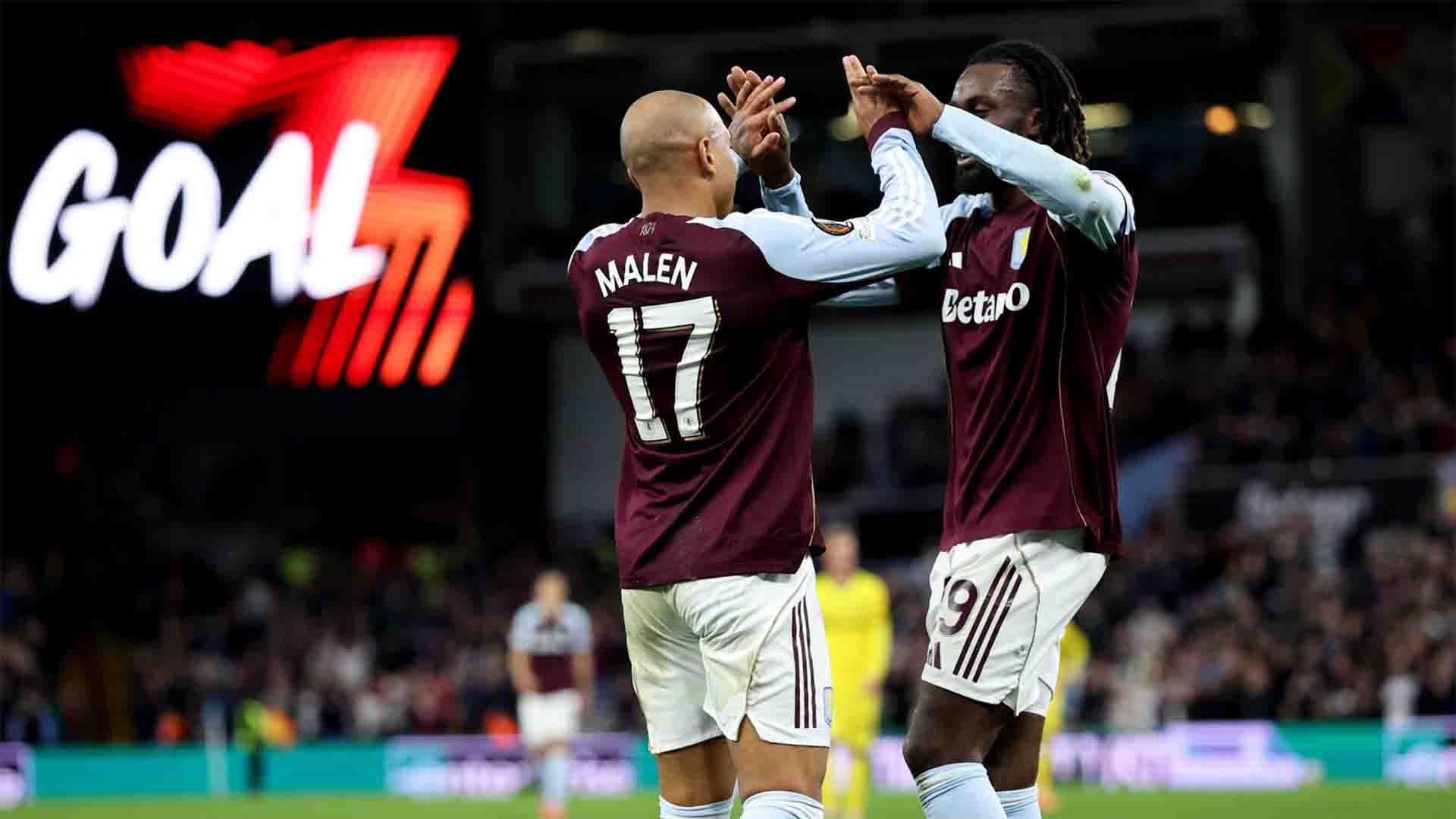 Gol Malen Pastikan Kemenangan Tipis 2-1 Aston Villa Atas Young Boys