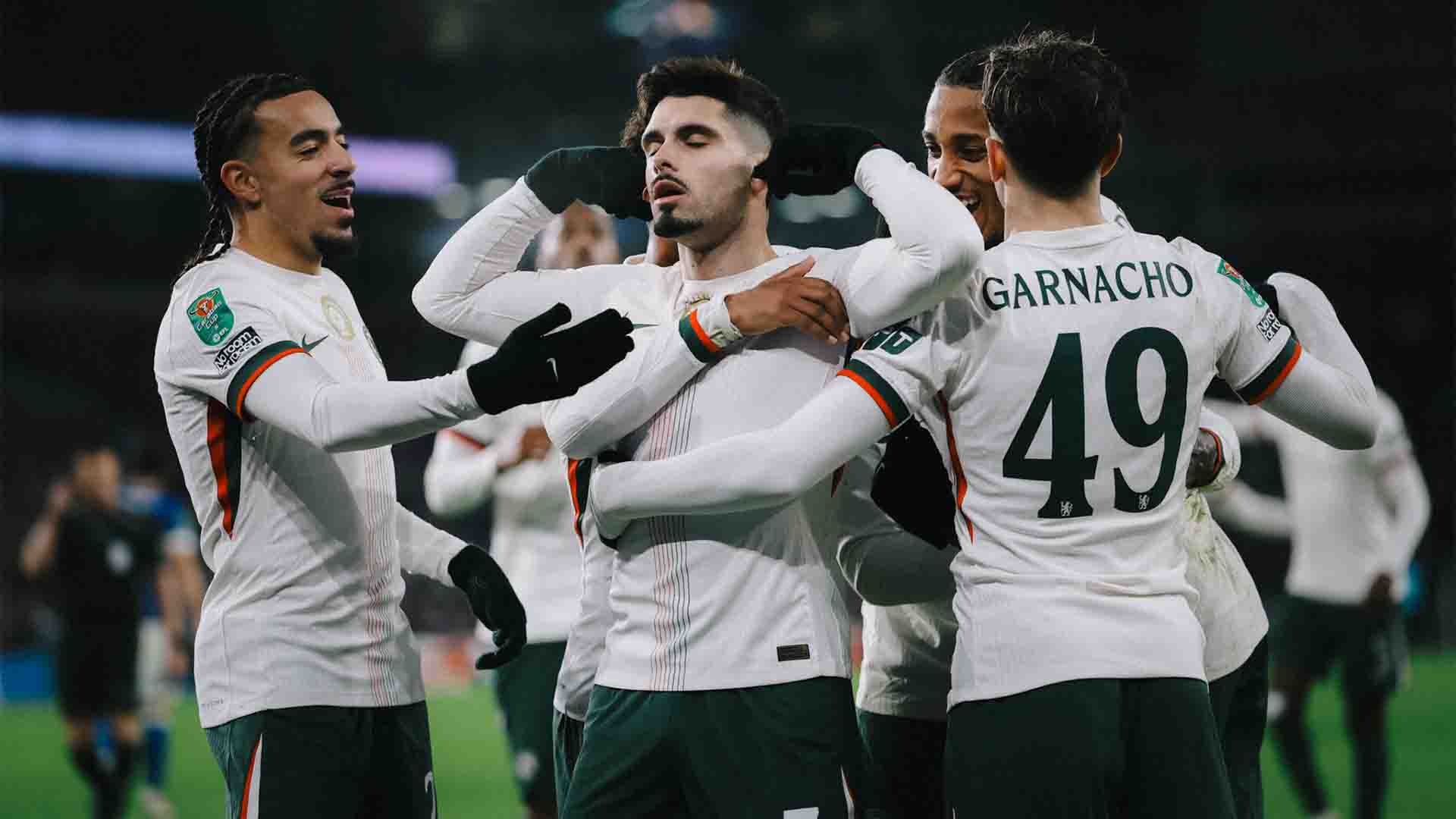 Kalahkan Cardiff City, Garnacho dan Neto Bawa Chelsea ke Semifinal Carabao Cup