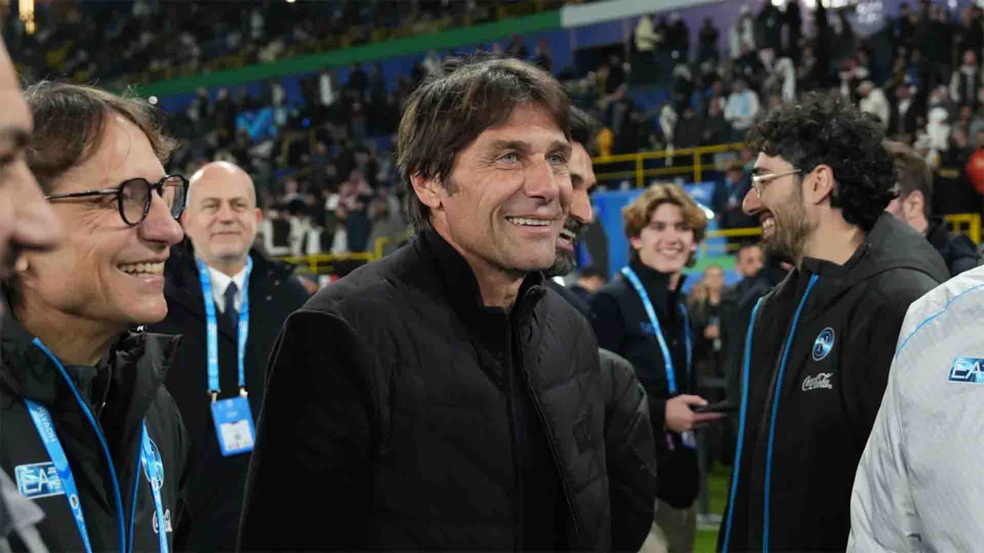 Conte Masih Belum Puas Meski napoli Juara Supercoppa