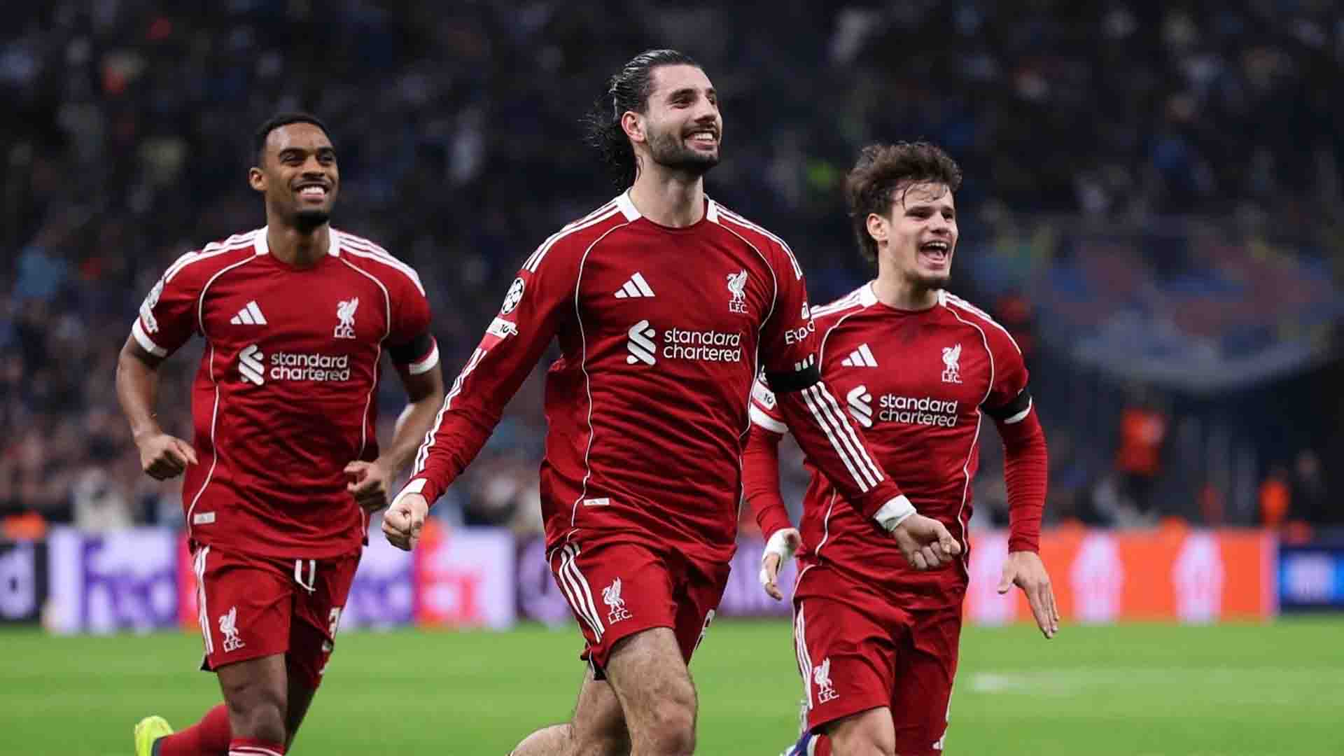Tak Berkutik di Velodrome, Liverpool Menang Meyakinkan 3-0 atas Marseille