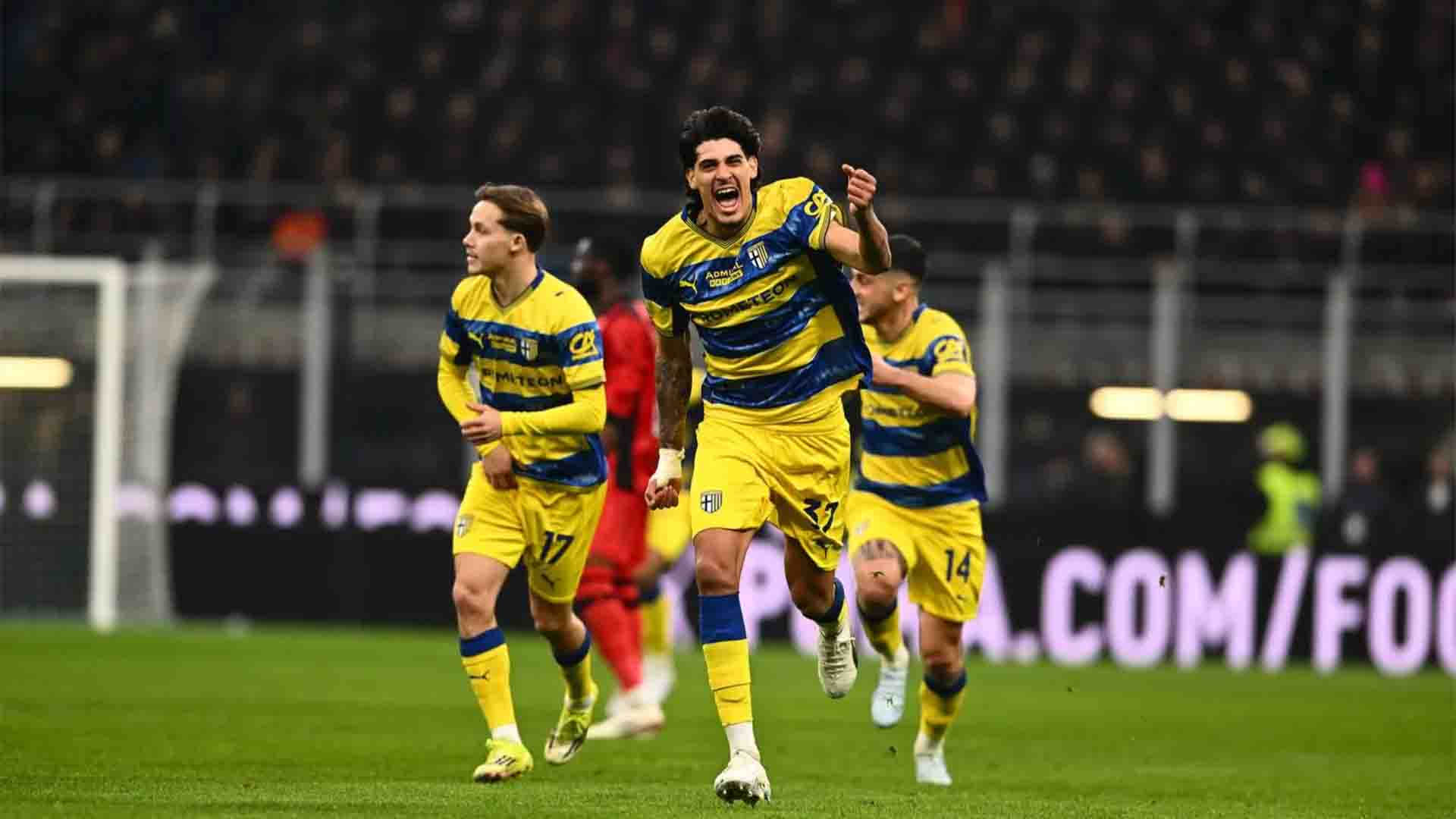Sundulan Troilo Bawa Parma Pecundangi AC Milan 1-0 di San Siro
