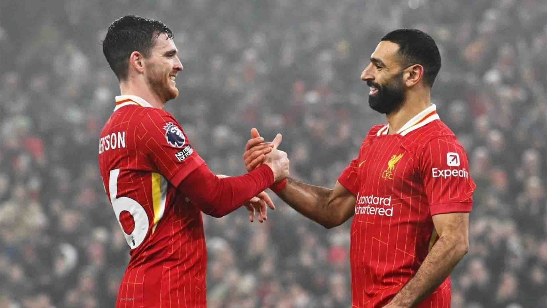 Tribut Emosional Robertson, Sebut Salah yang Terhebat Sepanjang Masa