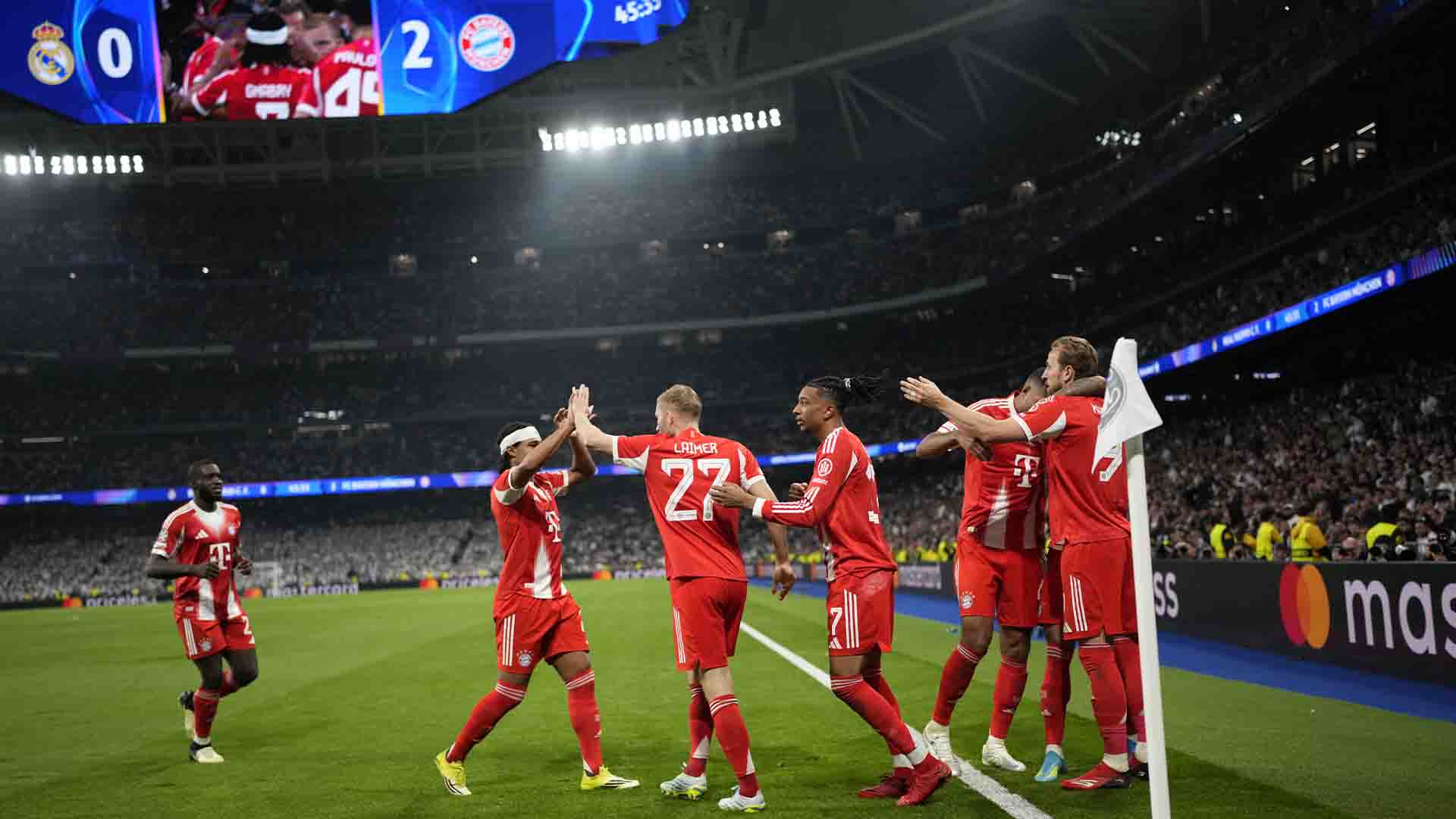 Bayern Munich Bungkam Real Madrid 2-1 di Bernabeu