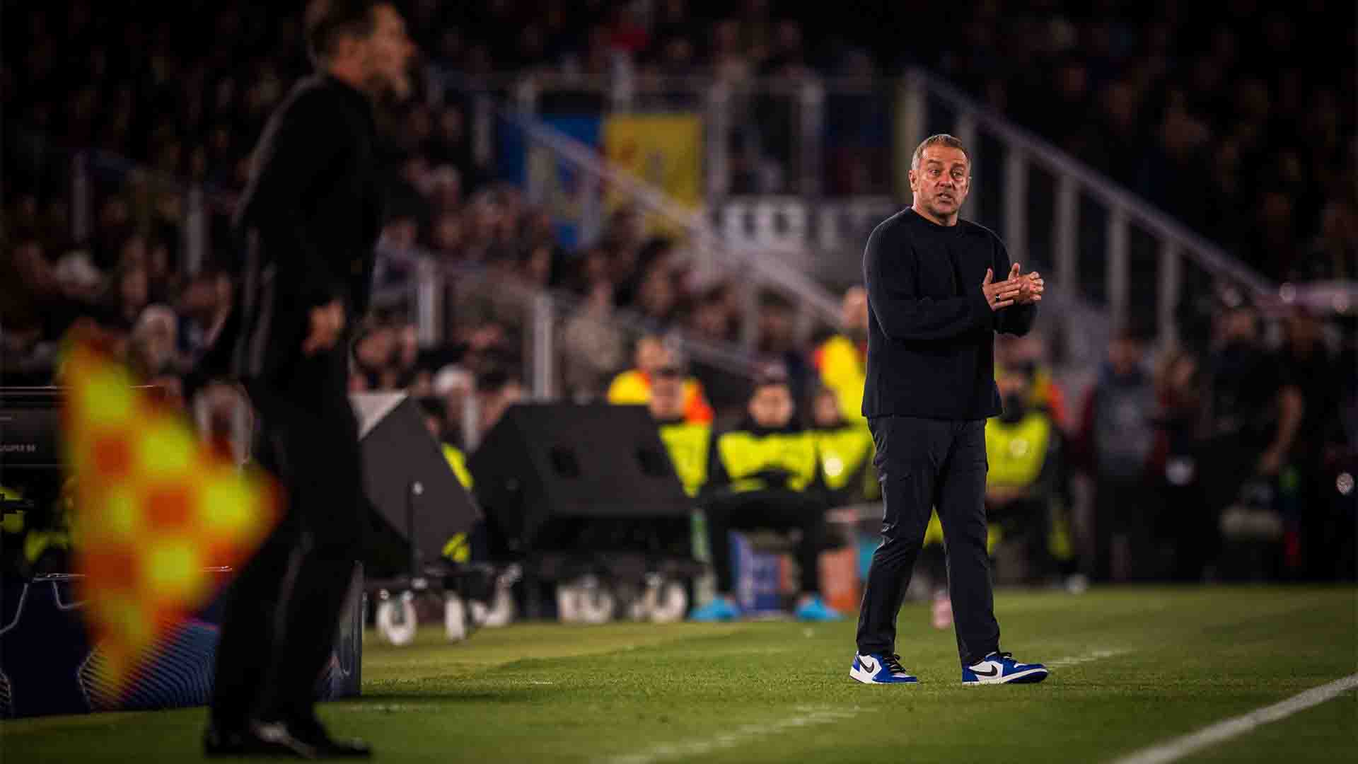 Flick Mengamuk, Kecam Wasit Setelah Kekalahan dari Atletico