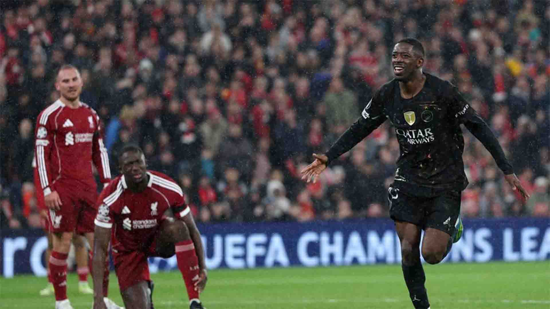 PSG Melenggang ke Semifinal Setelah Bungkam Liverpool di Anfield