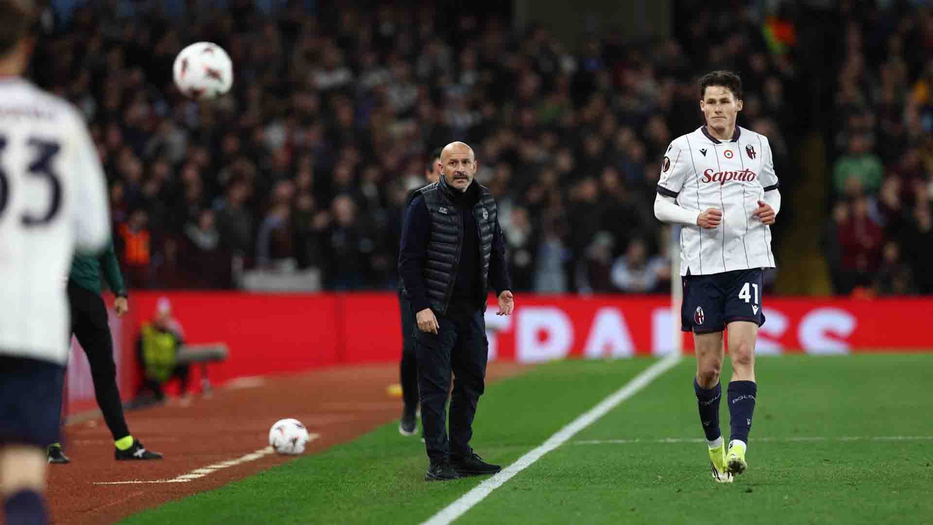 Italiano Sebut Bologna Melebihi Ekspektasi Meski Kalah Telak Lawan Aston Villa