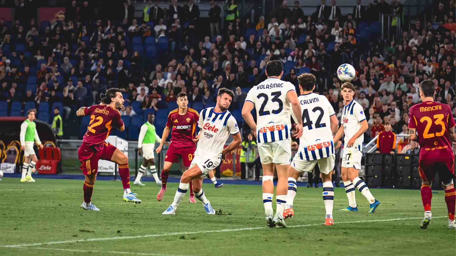 Roma dan Atalanta Berbagi Poin dalam Duel Perebutan Zona Liga Champions