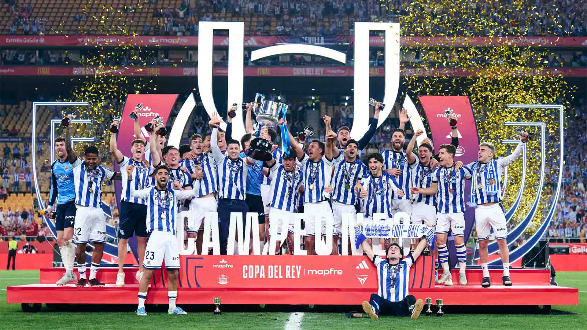 Real Sociedad Segel Gelar Copa del Rey Lewat Adu Penalti Lawan Atletico Madrid