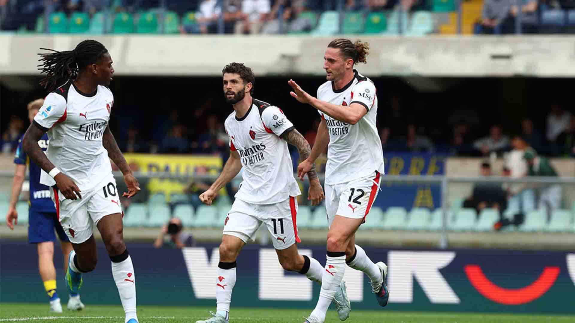 Gol Tunggal Rabiot Pastikan Kemenangan AC Milan Kontra Hellas Verona