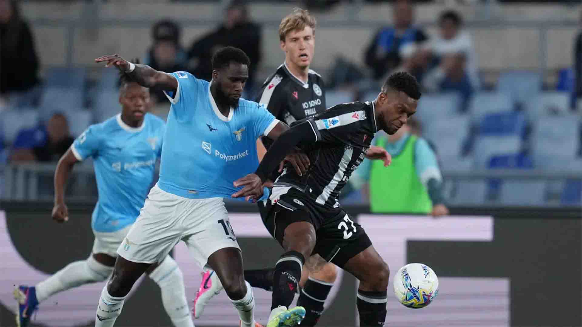 Maldini Penyelamat di Menit Akhir, Lazio Ditahan Imbang 3-3 Lawan Udinese