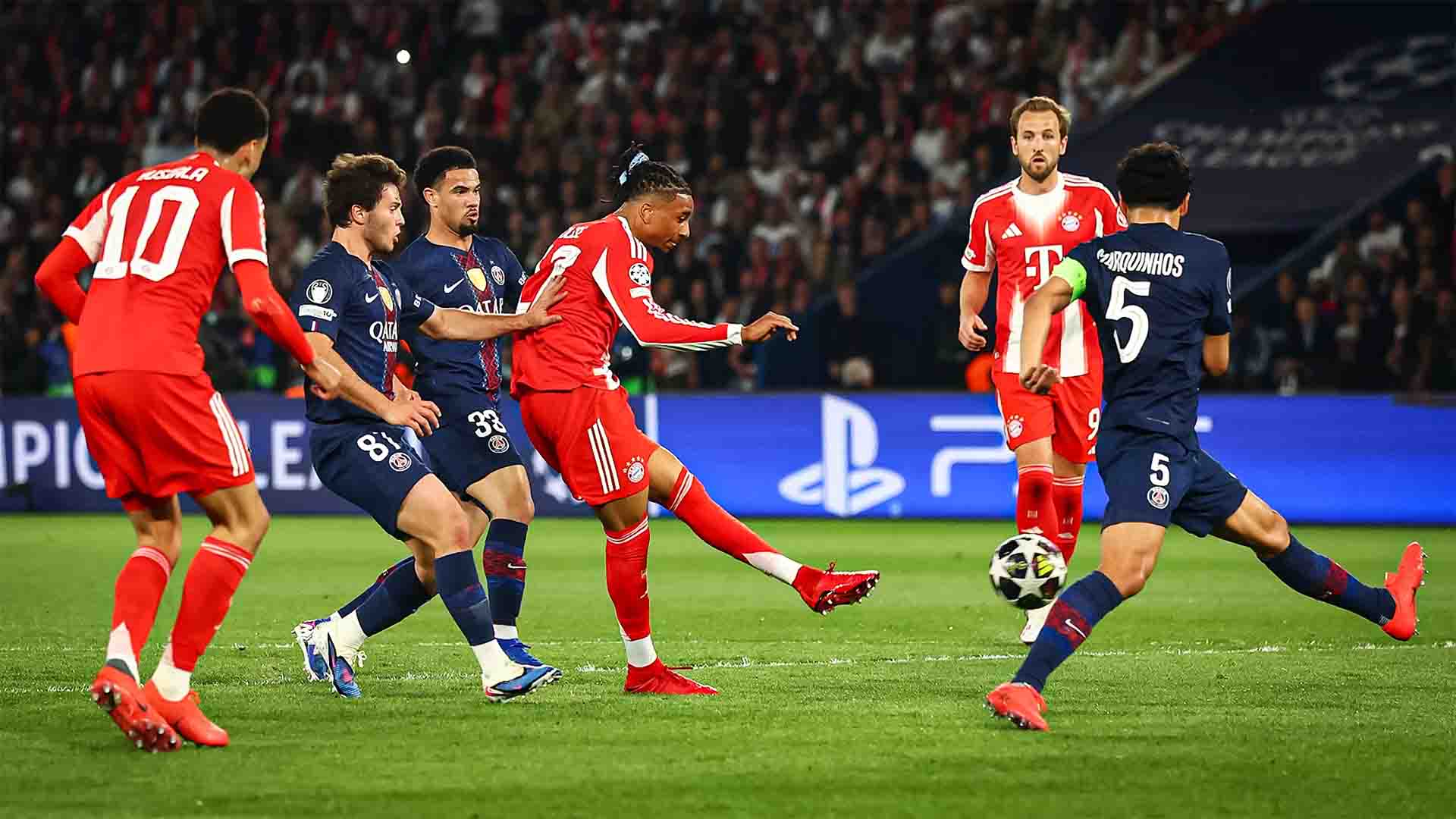 Kompany Frustrasi Tonton Drama Sembilan Gol Bayern dari Tribun